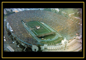 Le Los Angeles Coliseum Memorial lors de Wattstax